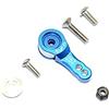 GPM Aluminium Hi-Torque Servo Saver for 25T Spline Output Shaft - 1Pc Set Blue