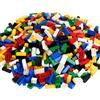 Q-Bricks Set di Costruzioni Creative con Mattoncini Classici - 1000 Pezzi (2,2 kg) | 3 Formati: 1x4, 2x2, 2x4 | 6 Colori | Compatibile con le Principali Marche | Prodotto nell'UE (Colori Base)
