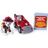 Paw Patrol Ultimate Rescue, mini carrello dei vigili del fuoco Marshall con figura da collezione, dai 3 anni in su