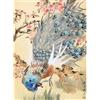 Bristlegrass 1000 pezzi puzzle per adulti Zhang Shuqi - Puzzle pavone fortunato 1000 pezzi puzzle 1000 pezzi per adulti per famiglia, amici e mogli Decorazione interna