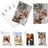 NGBEWU Carte da gioco personalizzate con foto | Mazzi di carte da poker standard con immagini personalizzate | Regali divertenti per tutti - Perfetti per feste e compleanni (Modello 1)