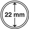 Leuchtturm 300053 coin capsules inner diameter 22 mm