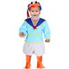 Generico Pegasus Costume Paperino Primi Passi Bambino con Accessori Vestito di Carnevale Adatto per Festa in Maschera Cosplay Compleanno (19-24 Mesi)