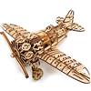 MaHo EWA Eco-Wood-Art - Puzzle in legno 3D per ragazzi e adulti - Kit fai da te per aeromobili, senza colla necessaria - 346 pezzi