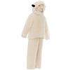 Jojomis Costume da Agnello per Bambini, Maglietta a Maniche Lunghe, Costume da Pecora per Spettacoli Teatrali e Feste- M