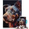 LKASGCBY Puzzle da 1000 pezzi per adulti Dipinto ad olio di cane randagio Gioco impegnativo e gioco in famiglia offerte come regali per tutta la famiglia 75x50cm