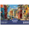 VWSXDCFVR Venice Canal View Puzzle 1000 Pezzi Fun Per Adulti,scenery, Gioco Di Famiglia, Regalo Romantico Per Uomini E Donne 38x26cm/1000pcs