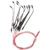 Milageto 10 Confezioni Esterno per Lampione Stradale Scala 1/200 per Modellismo Ferroviario