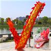 ALANIZ Dragon Poi Bambini/Principianti Piccole Dimensioni Dragon Poi, Fitness all'Aperto Drago Design Spinning & Shaking Poi, Nastro di Lancio Drago Realistico con Testa di Drago(Red,5 m (16.4 ft))
