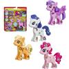 Hasbro My Little Pony Pop Starter Kit di 4 Pinkie Pie, Applejack, Rarity & Twilight Sparkle