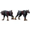 HiPlay JOYTOY 1/12 Dark Source Zombie Figura Zombie Cani Polizia JT01642 Base Scena per Action Figure