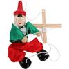 Generisch Bambola in legno con - Figura di bambola con filo giocattolo tradizionale - Teatro delle bambole interattivo per giochi di ruolo, compleanno e festività