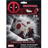 Marvel Kit di 29 Adesivi Deadpool, TS7408, Multicolore
