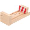 iplusmile Accessori Binari in Legno Per Trenini, Giocattolo Da Pista Per Ragazzo Ragazza, Set 2 Pezzi Per Costruzione Scena Ferroviaria Educativa