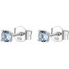 Brosway Orecchini Donna, Orecchini a Lobo in Argento e Cloud Light Blue | Collezione FANCY - FCL39