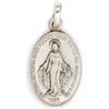SHALOM - Medaglia Miracolosa In argento 925. Altezza 1,6 Cm