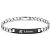 amorili Bracciale Leone Uomo Acciaio Inox Segno Zodiacale Braccialetto Zodiaco Regalo Astrologia Oroscopo (leone)