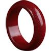 HETICA Anello Feng Shui, anello cinabro attirante ricchezza cinabro Feng Shui anello per uomini donne, ricchezza e protezione, buona fortuna denaro amuleto portafortuna anelli portafortuna che portano