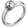 Brosway Anello Donna in Acciaio e Cristalli | Collezione Affinity - BFF172C