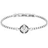 Morellato Bracciale Uomo in Acciaio, Cristalli, Collezione Versilia, Rosa dei Venti - SAHB16