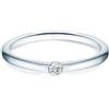 Trilani Anello a fascia da Donna in Argento Sterling