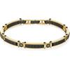Brosway Bracciale Uomo, Bracciale Rigido in Acciaio con Simbolo Rosa Dei Venti | Collezione Backliner - BBC12