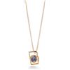 PERIMADE Collana con proiezione di immagini personalizzate, ciondolo con foto della fotocamera, in argento Sterling 925, testo personalizzato e amore in 100 lingue, collana con ciondolo per Natale