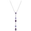 Brosway Collana Donna, Collana Girocollo in Argento e Magic Purple | Collezione Fancy - FMP131