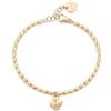 Brosway Bracciale Donna in Acciaio e Cubic Zirconia con Simbolo Quadrifoglio | Collezione Chakra - BHKB209