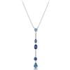 Brosway Collana Donna, Collana Girocollo in Argento e Freedom Blue | Collezione Fancy - FFB131