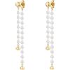 Brosway Orecchini Donna, Orecchini Pendenti in Acciaio e Perle | Collezione ESSENTIAL - BNL102