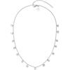 Purelei Malihini necklace (argento) - Collana donna in resistente acciaio inossidabile - Collanina donna con ciondolo - lunghezza 35-40 cm - Collana per un look personalizzato - impermeabile