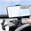 LIUKM Porta Cellulare da Auto,360 Gradi di Rotazione Supporto Cellulare Auto,Universale Porta Cellulare Auto con Clip a Molla,Compatibile con iPhone Samsung Huawei Xiaomi LG GPS Dispositivi