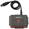 Manhattan IC Intracom Manhattan Hi-Speed USB to SATA/IDE Adapter - Speicher-Controller - ATA/SATA 3Gb/s - USB 2.0