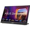 ASUS ZenScreen MB16QHG Monitor Portatile 16" pollici (15,6), Pannello IPS, 16:10 WQXGA (2560 x 1600), 120 Hz, DisplayHDR 400, 100% DCI-P3, USB Type-C, HDMI, Anti-sfarfallio, Filtro Luci Blu, Nero
