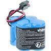 vhbw batteria compatibile con Allen Bradley 1747-L514 SLC 5/01 Controller 4Kb Memory raid controller (2900mAh, 6V, Li-MnO2) - Sostituisce BR-2/3AGCT4A, A06B-6114-K504