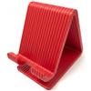 Generico Supporto Smartphone e Tablet in PLA - Stand da Scrivania Stampato in 3D - Porta Cellulare Universale - Leggero, Resistente, Vari Colori (Rosso)