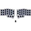 YMDK Corne V4 Tastiera Wireless Split 2.4Ghz 46 Tasti Ergonomico Hotswappable 40% Layout 3D PLA Vial All Key Programmabile Mini Kit Tastiera da Gioco Indipendente