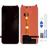 Generic Schermo LCD per Honor 400 Lite ABR-NX1 N31C1 LCD Display Digitizer Vetro Touch Schermo Ricambio (Nero)