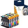 OGOUGUAN Teland LC223 LC223XL cartucce compatibili con stampante Brother LC223XL: MFC-J880DW; MFC-J4420DW; MFC-J4620DW; MFC-J4625DW; MFC-J480DW; MFC-J5620DW; MFC-J680DW; DCP-J562DW; DCP-J4120DW; MFC-J5320DW
