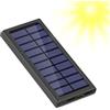 Liakyunf Power bank a pannello solare, batteria esterna, 10000 mAh, batteria esterna per viaggi, escursioni, sopravvivenza a casa