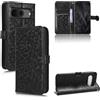 RonRun per Google Pixel 8 Cover a libro Flip Wallet Custodia in Pelle con Slot per Schede Custodia in Pelle Magnetica Cover per Google Pixel 8 - Nero
