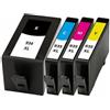 Genérico Confezione da 4 cartucce d'inchiostro compatibili con HP 934XL / 935XL (C2P23AE C2P24AE C2P25AE C2P26AE) per OfficeJet Pro 6830, Pro 6820, Pro 6230, Pro 6220, 6820, 6800, 6812, 6815, 6825