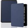 Generico DayQiQiPu Caso per Kindle Paperwhite (11th Gen, 2021 Rilasciato, Model: M2L3EK/M2L4EK) Custodia per eReader di Pelle PU Ultra-Sottile di Visione Multiplo Copertura Antiurto - Blu Navy