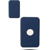 Generisch Custodia per Apple iPhone Air MagSafe, ricarica magnetica, protezione completa grazie al silicone liquido, antigraffio, antiurto, sottile, compatibile con la ricarica wireless, blu