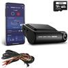Thinkware Q850 Dash Cam QHD 1440p - Telecamera da cruscotto anteriore con super visione notturna, app connessa - Include cavo di alimentazione per batteria, modalità di parcheggio sicuro e scheda SD