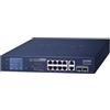 Planet GSD-1222VHP switch di rete No gestito 10G Ethernet (100/1000/10000) Nero 1U Supporto Power over Ethernet (PoE)