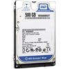 Western Digital WD5000BEVT Scorpio Blue 500GB Hard-Disk interno (6,4 cm (2,5 pollici), 5400RPM, 8MB Cache, SATA)