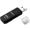 Generic Lettore di schede per telefono cellulare, adattatore per schede flash da 5 Gbps, visualizzatore multifunzione per fotocamera, lettore di schede portatile a 2 slot per smartphone, computer portatile