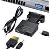 Generic Adattatore da femmina a VGA maschio, adattatore VGA maschio a USB femmina, adattatore da USB a VGA, convertitore display, convertitore monitor per proiettore, HDTV